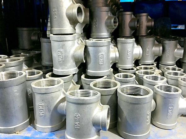 不锈钢丝扣三通