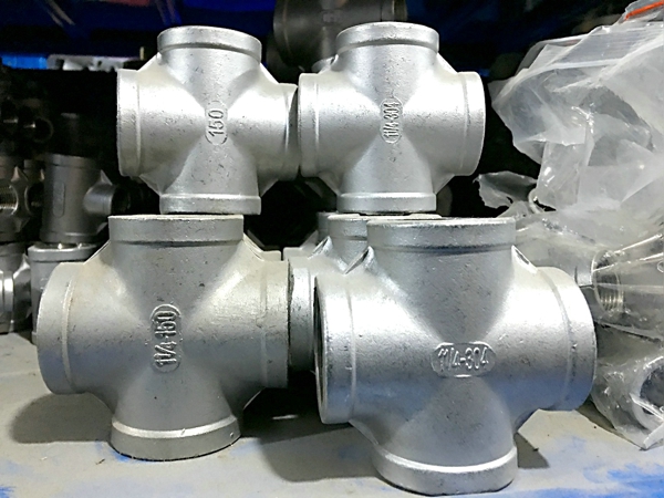 不锈钢丝扣四通